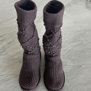 UGG Knit Boots 8
